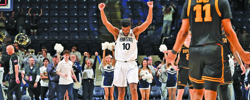 Nittany Lions snap skid, upend Iowa